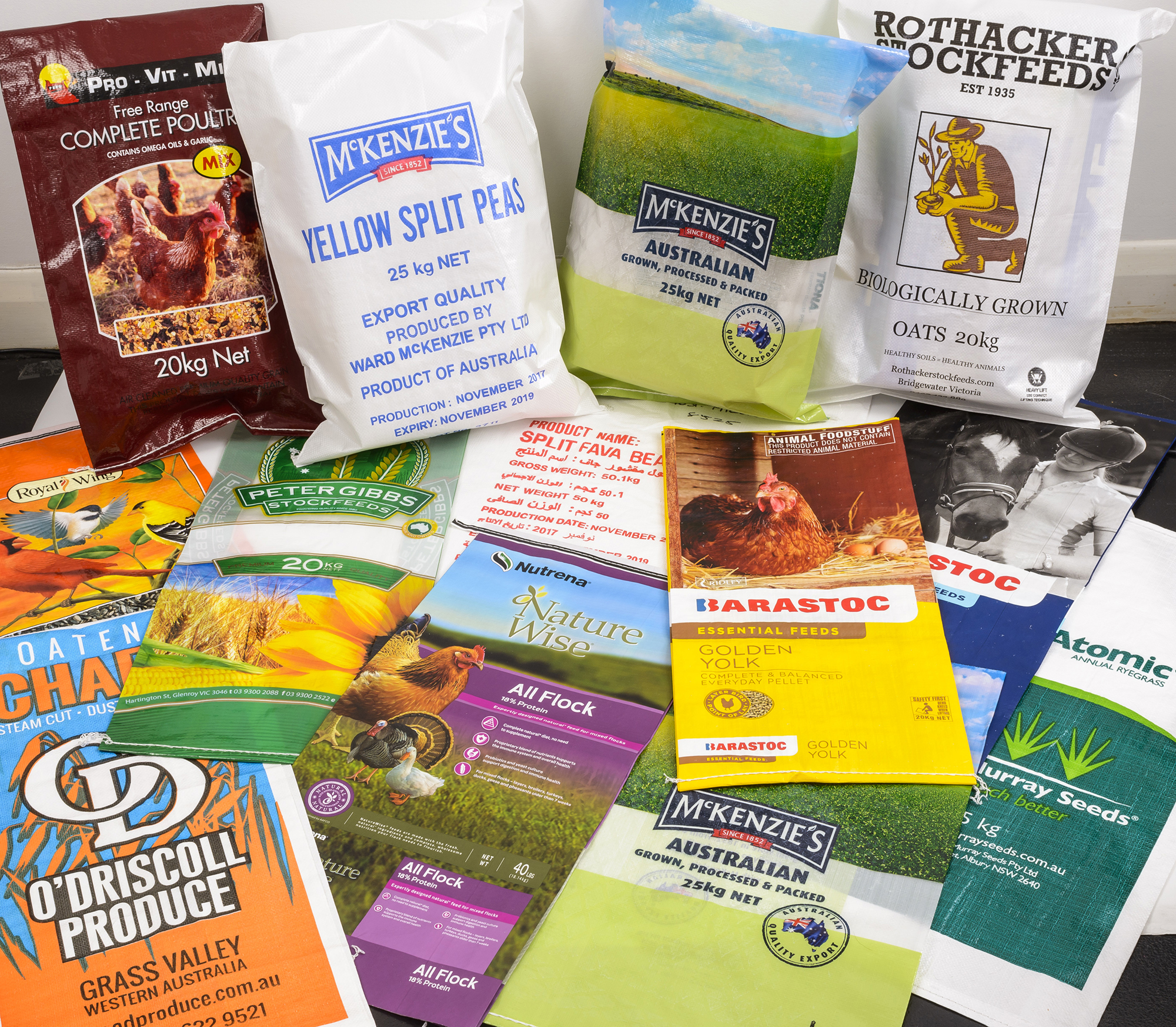 PP Woven Bag For Animal Feed