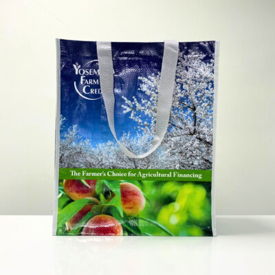 PP Woven reuseable shopping bag with farm style design - K011