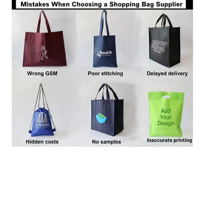 Are You Making These 7 Mistakes Choosing Your Shopping Bag Supplier?