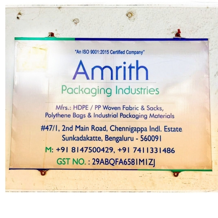 pp woven bags manufacturers in bangalore